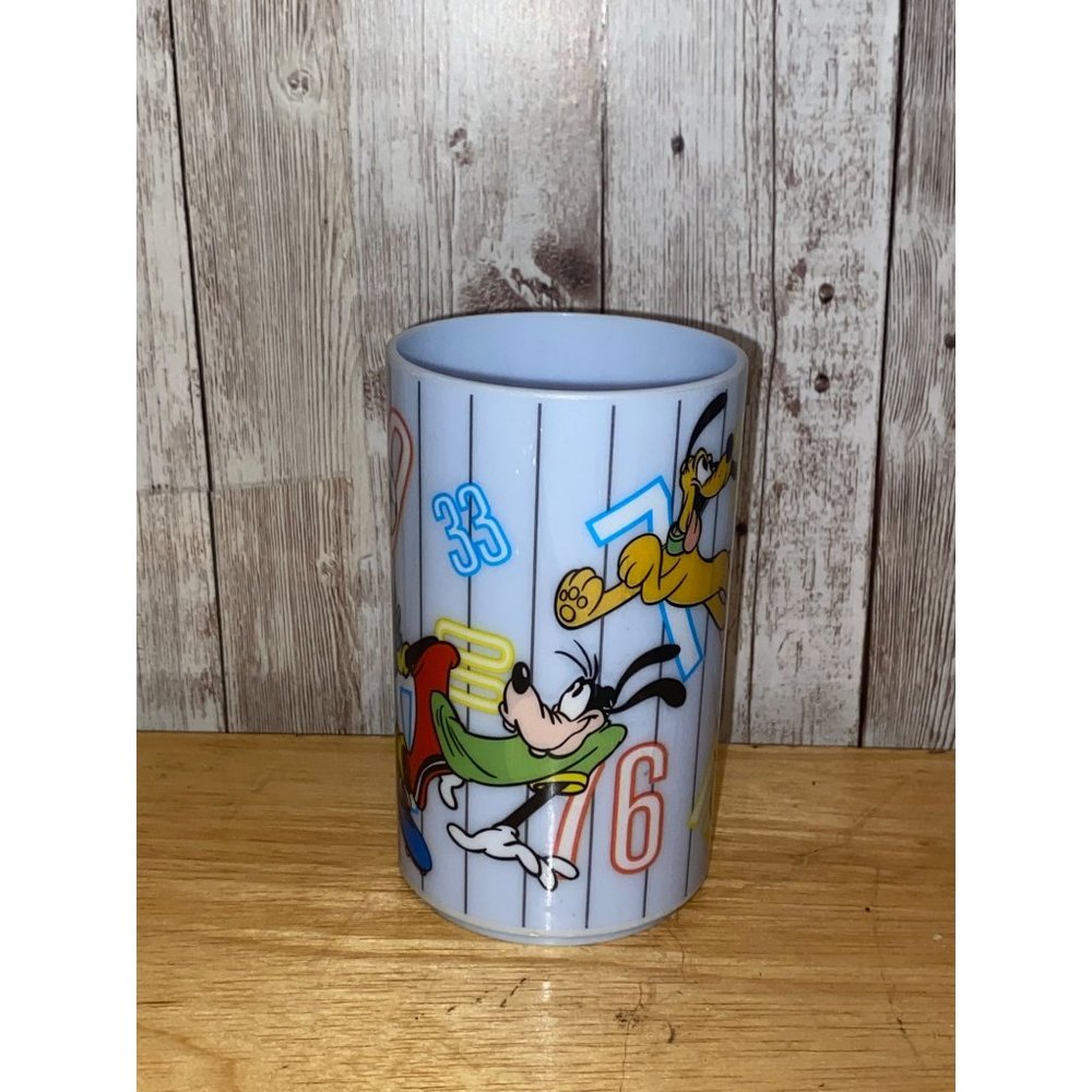 Vintage Betras Kids Disney Drinking Cup Mickey Mouse Donald Duck Goofy